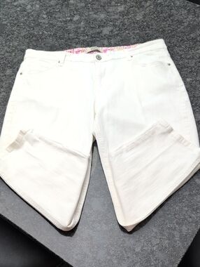 American Vintage White Boyfriend Women's Jeans (Size 12/31)